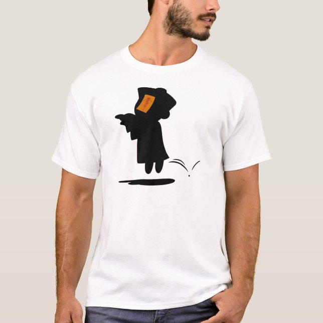 T-shirt 殭屍 chinois de vampire (Devant)