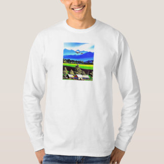 T-SHIRT 田舎の飛行船