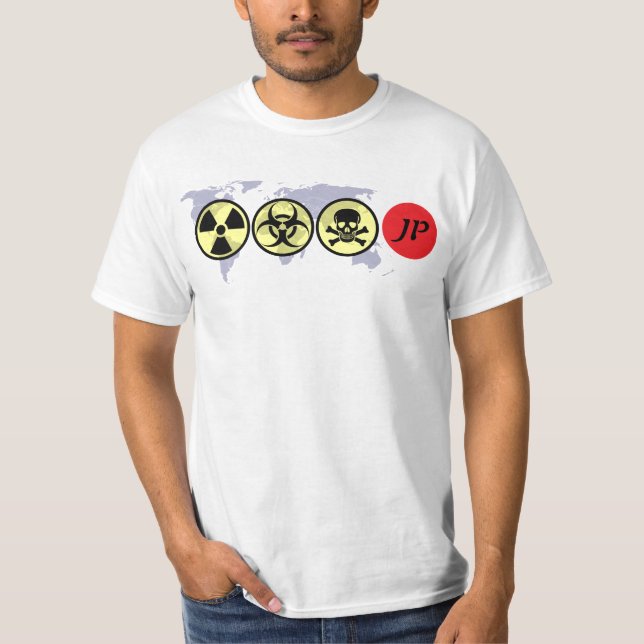 T-shirt 福島 du JP Fukushima de 日本国 du Japon (Devant)