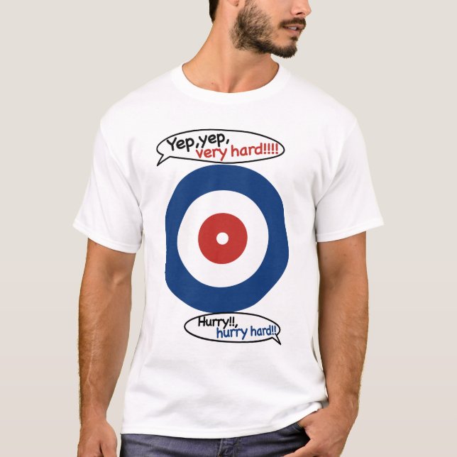 T-SHIRT 絶叫!!ロック風カーリング /  YEP,VERY HARD CURLING!! (Devant)