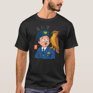 T-SHIRT 肩に鷹(カタニタカ)