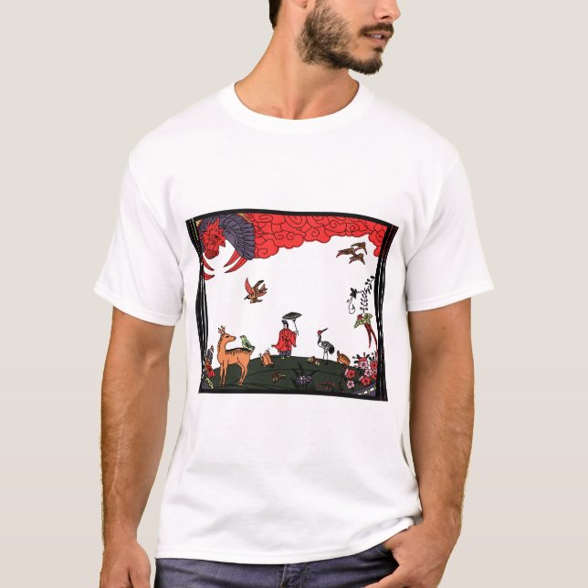 T-SHIRT 花札　タネ (Devant)