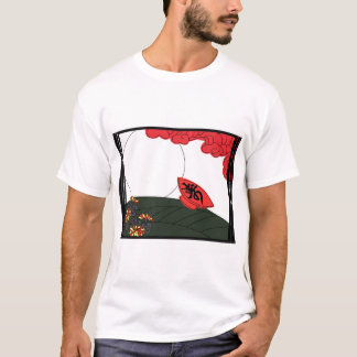 T-SHIRT 花札 月見 月見で一杯