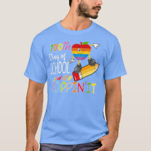 T-shirt 00 Jours D'École Drôle Enfants Cadeau Retour À L'É