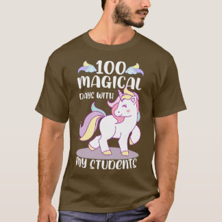 T-shirt 00 Jours Magiques Avec Mes Étudiants 00 Jours D'Éc