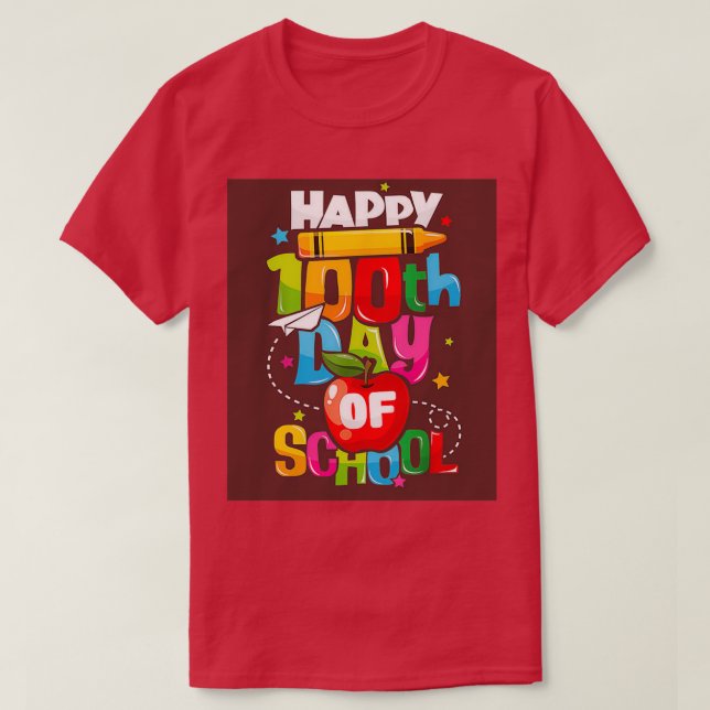 T-shirt 00ème jour d'école (Design devant)