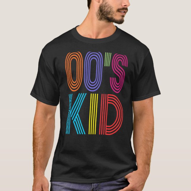 T-shirt 00's Costume Vintage enfant 2000 enfant Premium (Devant)