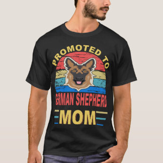 T-shirt 010 Promu À L'Allemand Shepherd Mom