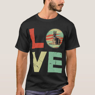T-shirt 012 Allemand Shepherd Love