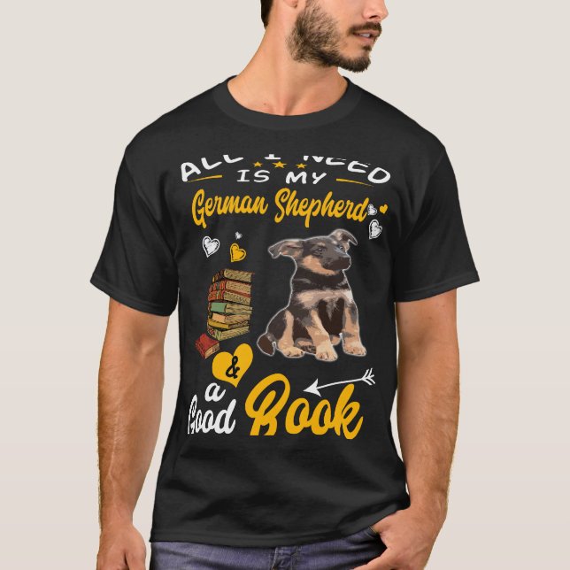 T-shirt 014 Tout Ce Dont J'Ai Besoin, C'Est Mon Berger All (Devant)