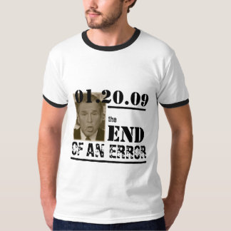 T-shirt 01.20.09 ; La fin d'une erreur