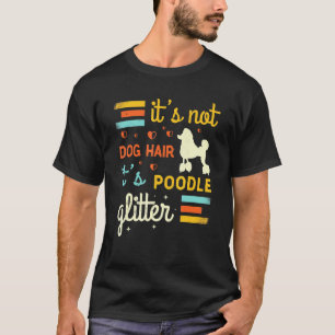 T-shirt 01 Chien Caniche Pelage de Chien Caniche Mignon An