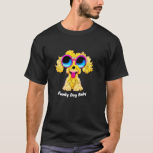 T-shirt 01 Chien flashy pop art #Toy caniche #Caniche