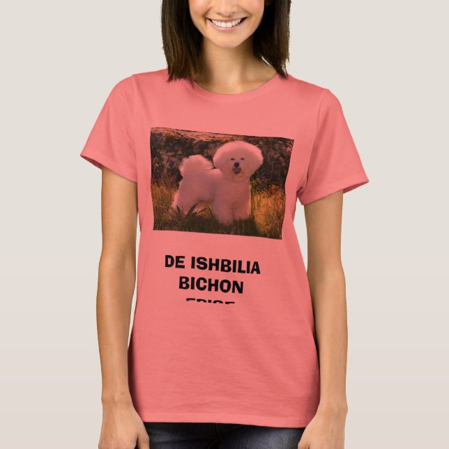 T-SHIRT 01, DE ISHBILIA BICHON FRISE (Devant)