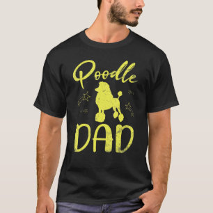 T-shirt 01 Papa Poodle Joyeuse Fête des Pères Chiens Papa