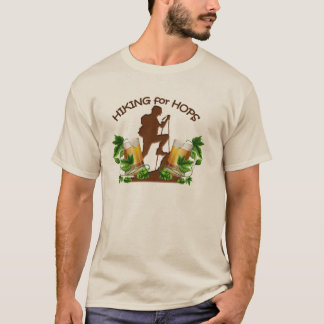 T-shirt (02) Le randonnée pour la pièce en t de base de la