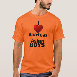 T-shirt 04_HeartBase, I, Asiatique chauve, GARÇONS