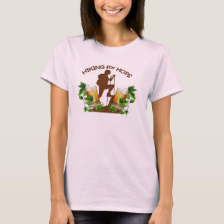 T-shirt (05) Le randonnée pour la pièce en t de base de la