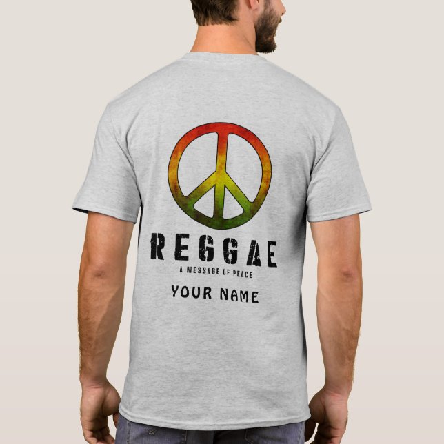 T-shirt 06 Reggae Peace (Dos)