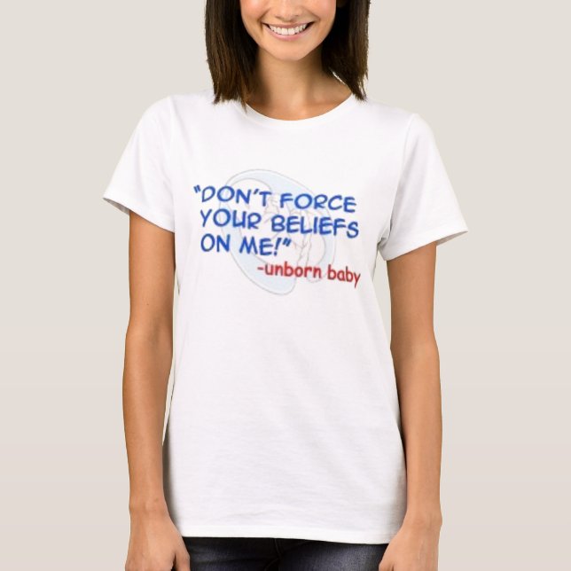 T-shirt 0735_sign_anti_abortion_christian_clipart (Devant)
