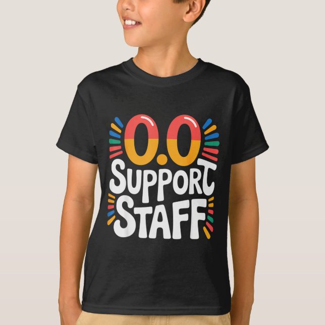 T-shirt 0.0 Suprt Staff Marathon Cheer Squad -  (Devant)