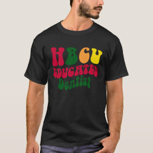 T-shirt 0 Diplômé d'HBCU Dentiste Vêtements Alumni Collège