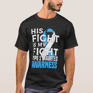 T-shirt 0 Fils Papa T1d Diabétique Diabète de type 1 Sensi