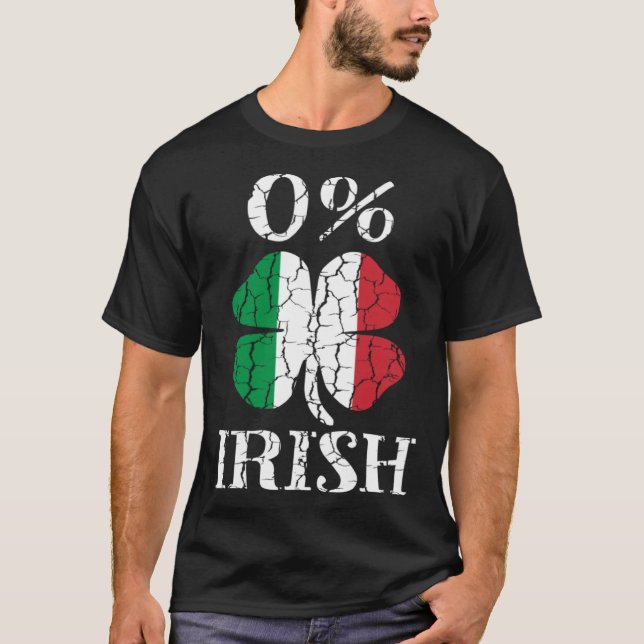 T-shirt 0 Irish Irish St Patrick s Day Shamrock Pattys Iri (Devant)