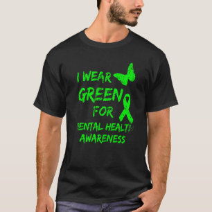 T-shirt 0 Je porte du vert pour le Mois de la sensibilisat