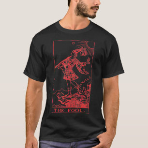 T-shirt 0 Le Fool Tarot occulte Lucifer 666 Goth Blackcraf