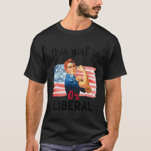 T-shirt 0 Libéral 100 Américain Pro Conservateur
