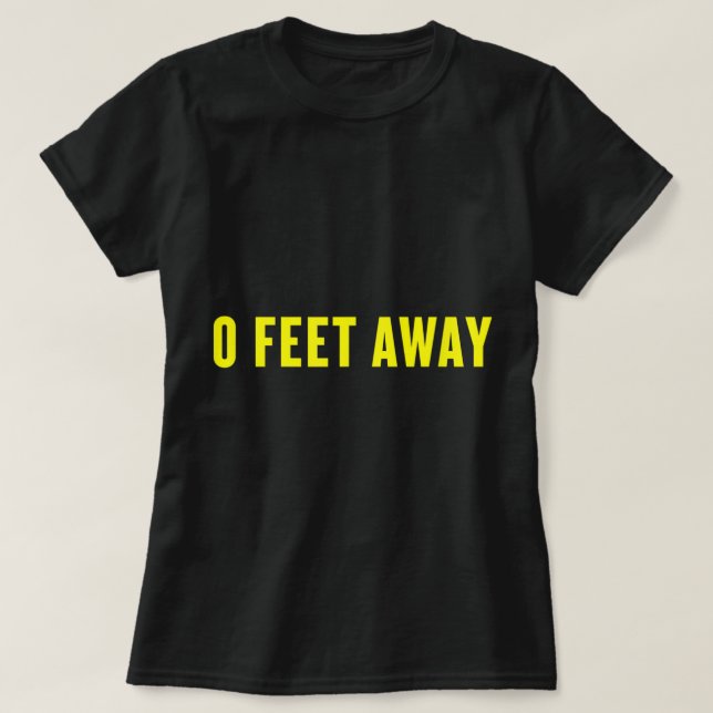 T-shirt 0 Pieds De Croisière Gay Drôle (Design devant)