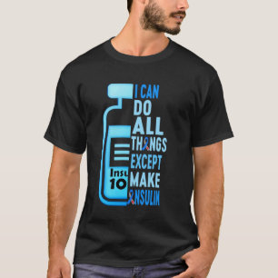 T-shirt 0 Sensibilisation au diabète Je peux faire toutes 