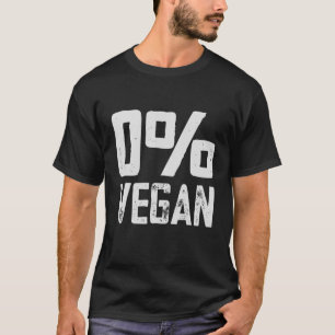 T-shirt 0% Vegan, Manger Viande Mémorial Journée Grillade