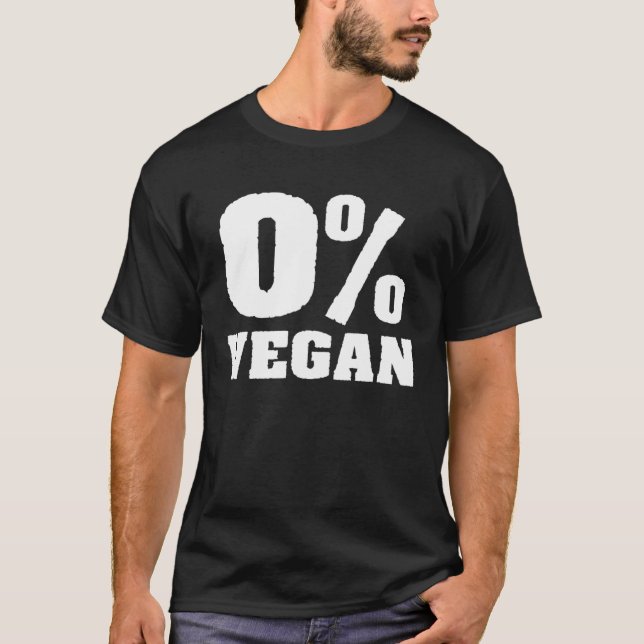 T-shirt 0 Vegan Veganism Organic Based Diet Plant (Devant)