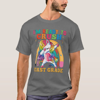 T-shirt 0Db6 Prêt À Écraser 1Er Année Élève Premier Jour D
