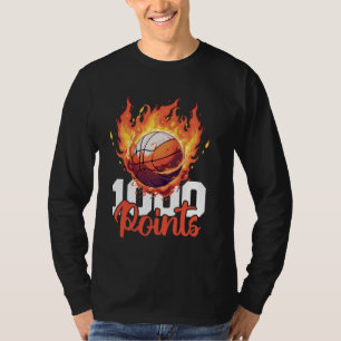 T-shirt 1000 Points Basketball Scorer High School Basketba