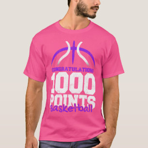 T-shirt 1000 Points Basketball Scorer High School Basketba
