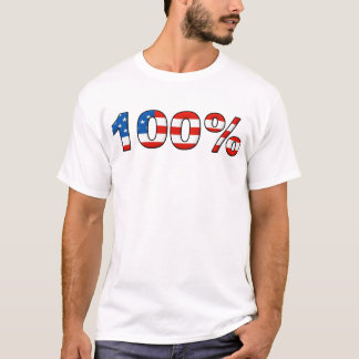 T-shirt 100% américain