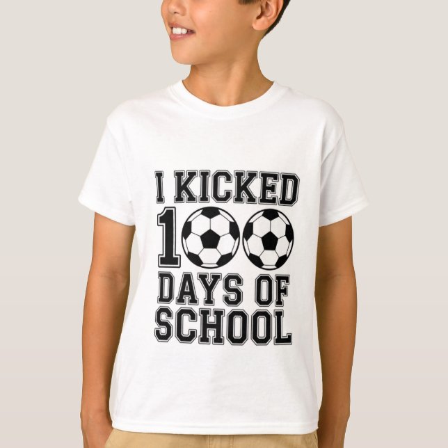 T-shirt 100 days of school (Devant)