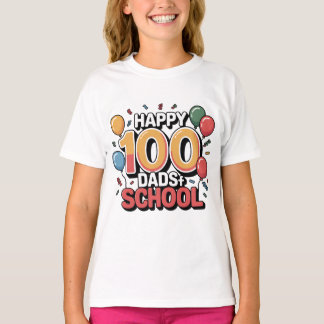 T-shirt 100 Days of School Celebration Tee