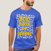 100 Days of School horse mustang mascot