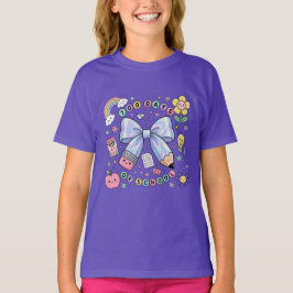 -T-Shirt-100 Days of School Kids Shirt