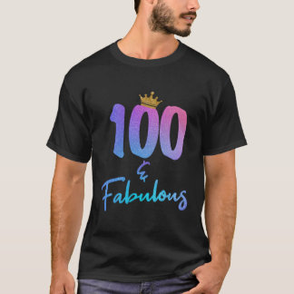 T-shirt 100 Et Fabuleux Pour 100E