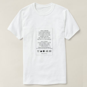 T-shirt 100% Humain - Une Chemise MisterP
