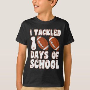 T-shirt 100 Jour De L'École J'Ai Attaqué 100 Jours De Garç