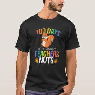 T-shirt 100 jours à rendre mon professeur fou École d'écur