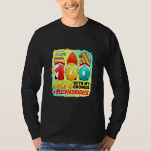 T-shirt 100 Jours Avec Mes Gnomies Discours Pathologiste -