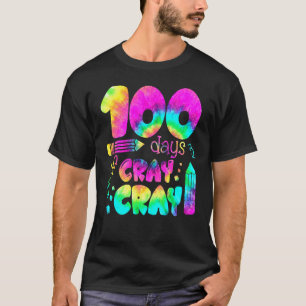 T-shirt 100 Jours Cray Cray Buffalo Plaid 100E Jour De Sch