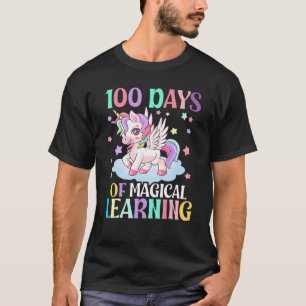 T-shirt 100 Jours D'Apprentissage Magique 100E Jour D'Écol